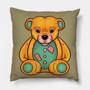 Tough Teddy Bear Pillow