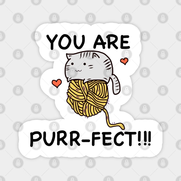 You Are Purr-Fect Magnet by faiiryliite