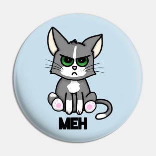 Meh Cat (Small Design) Pin