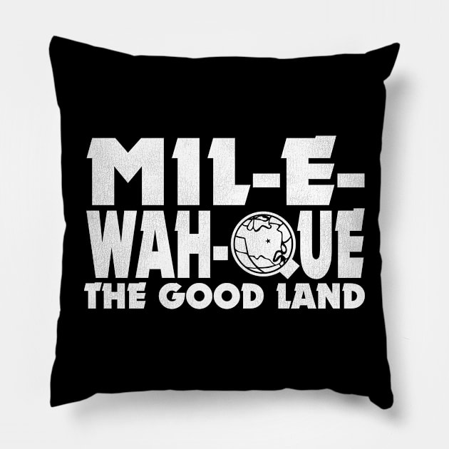 MIL-E-WAH-QUE Pillow by darklordpug