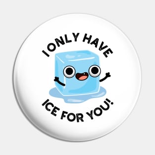 I Only Have Ice For You Cute Pun Pin