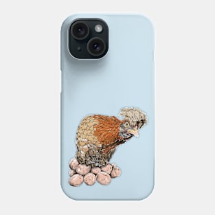 Get off my Eggs! Phone Case