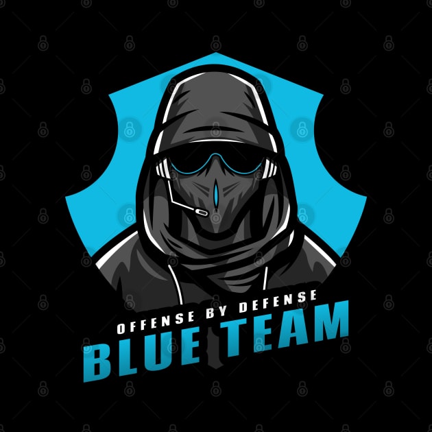 Blue Team | Hacker Design by leo-jess