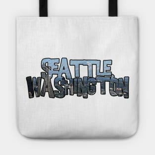 Seattle, Washington (Seattle & Mount Rainier) Tote