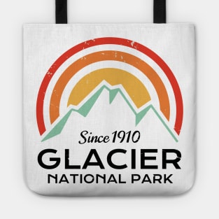 Glacier National Park Sticker Tote