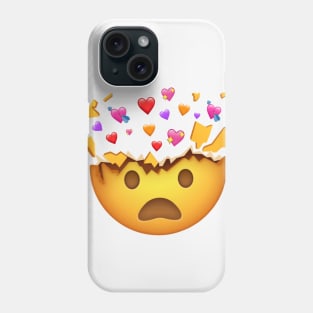 Exploding emotions emoji Phone Case