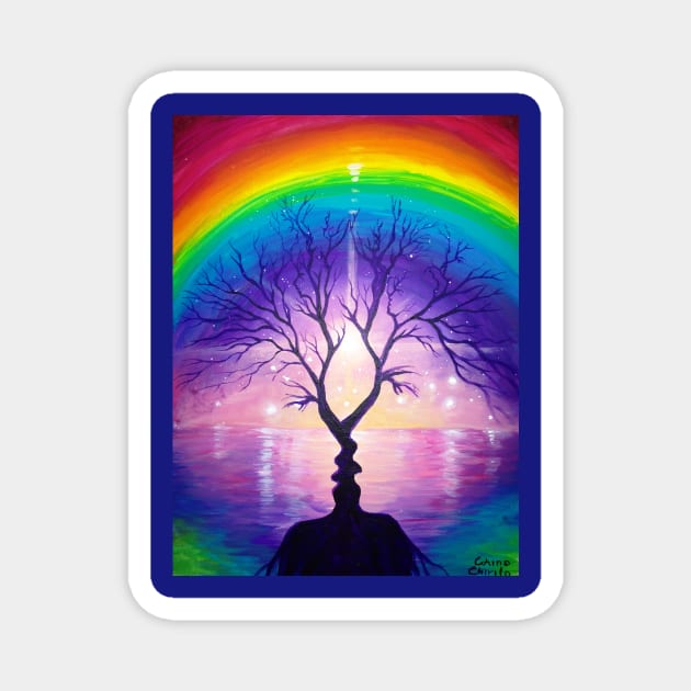 The tree of the kiss Magnet by CORinAZONe