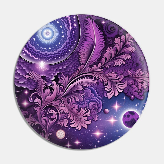 Other Worldly Designs- nebulas, stars, galaxies, planets with feathers Pin by BirdsnStuff