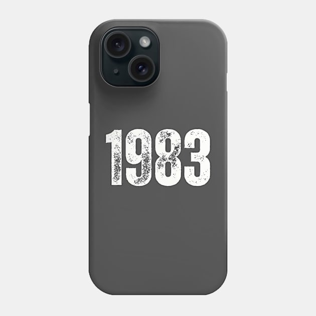1983 Phone Case by AB DESIGNS
