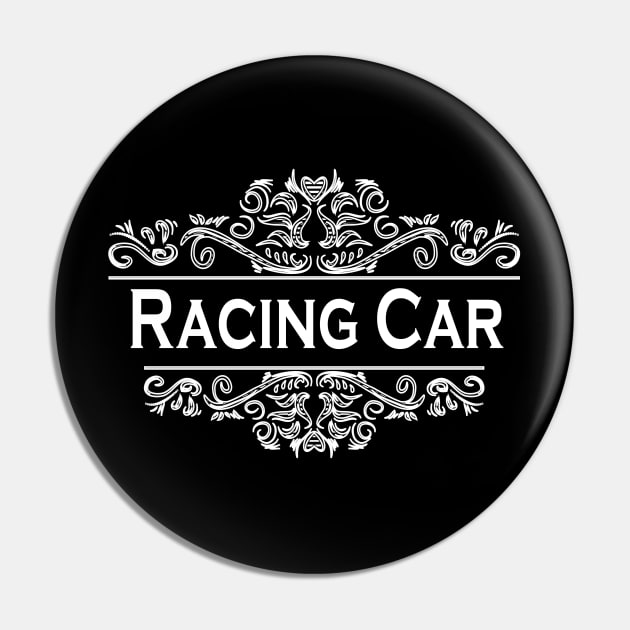 Racing Car Pin by Shop Ovov