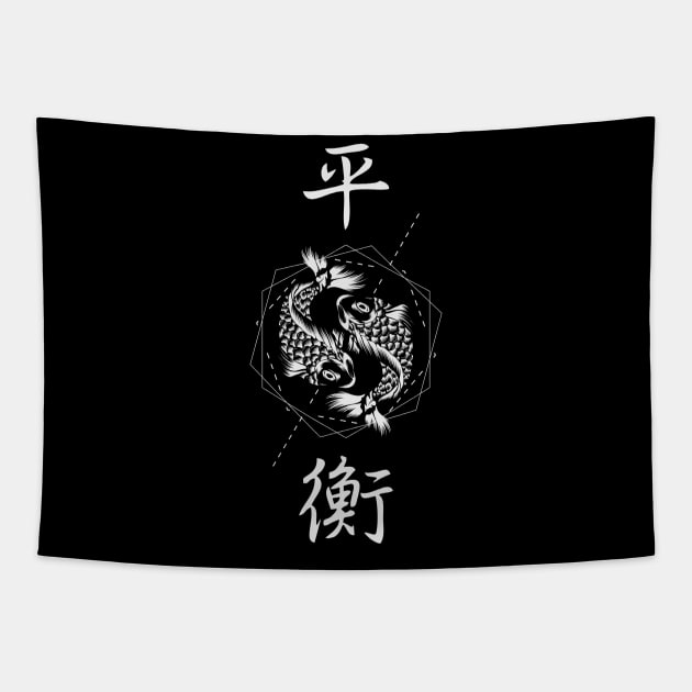 Koi Balance Tapestry by Insomnia_Project