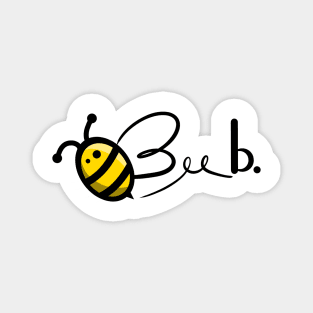 Bee b. logo Magnet