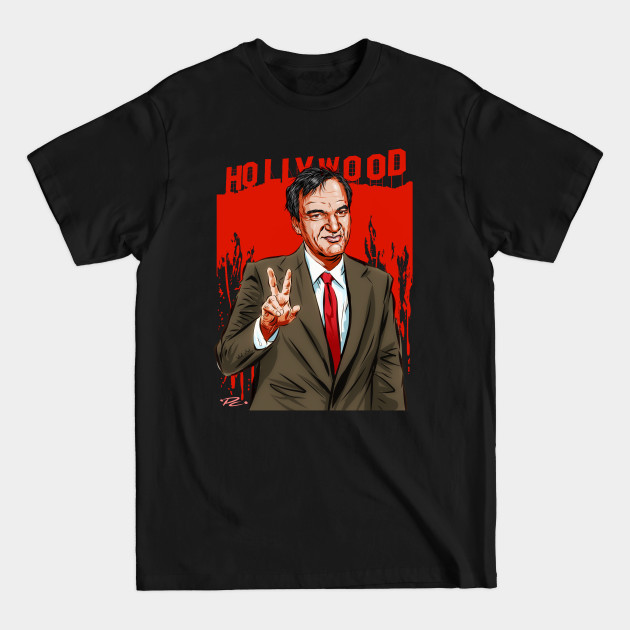 Discover Quentin Tarantino - An illustration by Paul Cemmick - Quentin Tarantino - T-Shirt