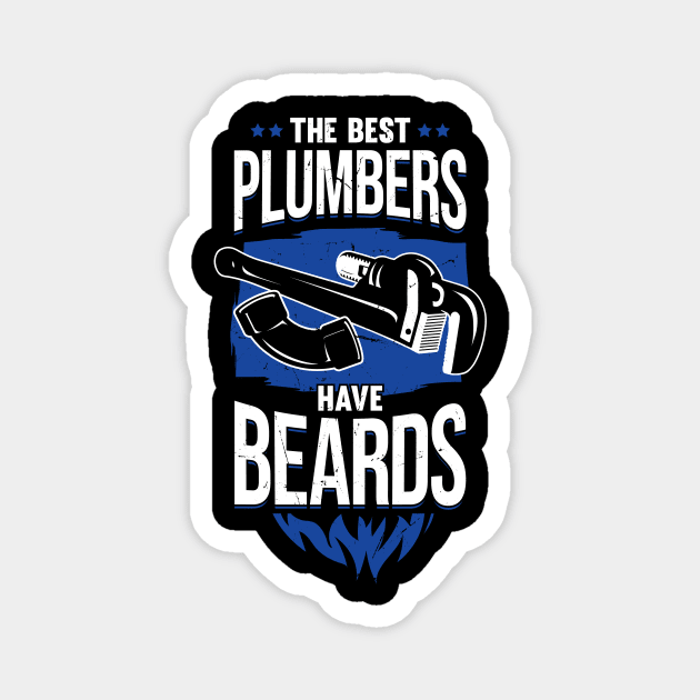 The Best Plumbers Have Beards Magnet by Dolde08