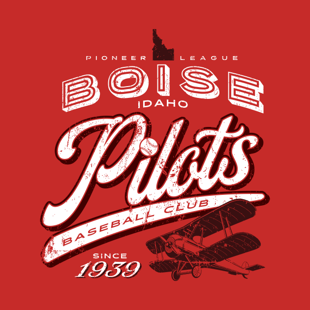 Boise Pilots Baseball by MindsparkCreative