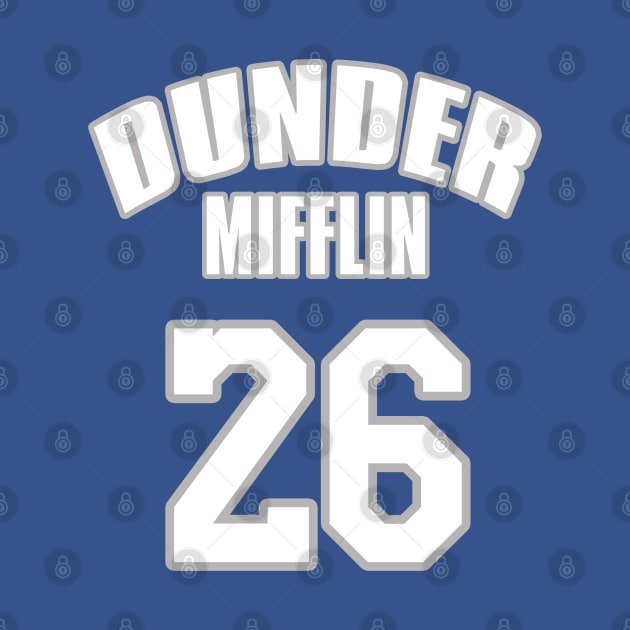 Stanley Hudson Jersey 26 by ParaholiX