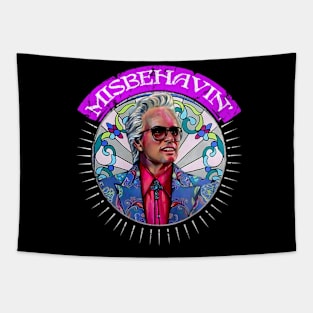 misbehavin retro new design baby billy Tapestry