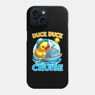 Duck Cruise Funny Family Cruising gift for boys girls kids Phone Case