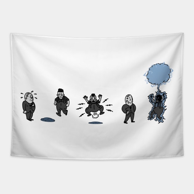 Storm Trap Tapestry by zody