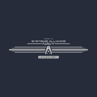 Alliance Navy Athletic Dept. [Grey] T-Shirt