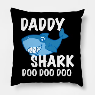 Daddy Shark Doo Fathers Day 2023 Pillow