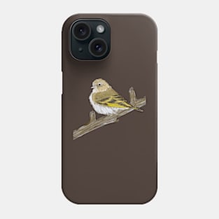 Pine Siskin Phone Case