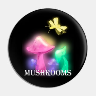 Magic mushrooms Pin