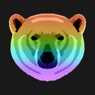 Rainbow Polar Bear T-Shirt