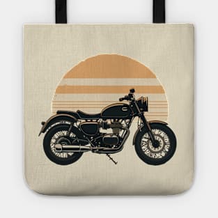 A classic motorcycle Tote