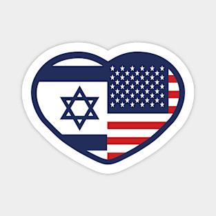 USA and Israel Magnet