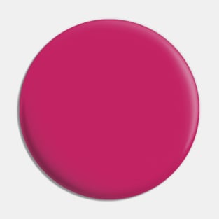 Raspberry Magenta Solid Color Pin