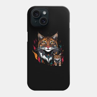 Bobcat Fathers Day Phone Case