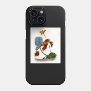 The Christmas guinea pig! Phone Case