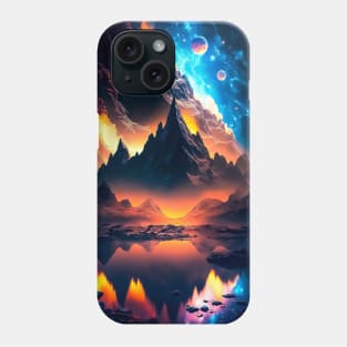 Mystical Universe: Chaotic Beauty Phone Case