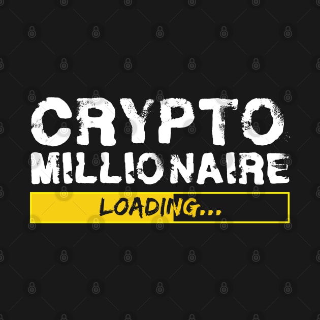 Crypto Millionaire Loading by CoolTees