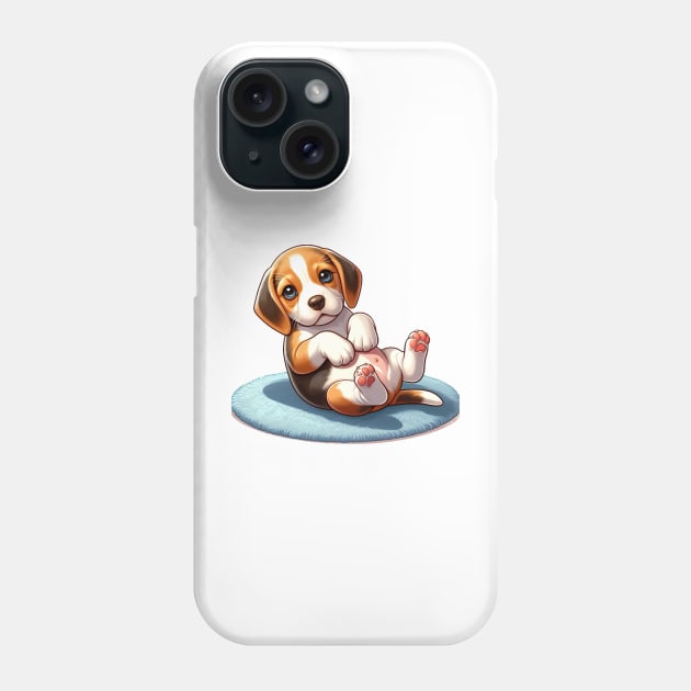 Beagle Belly Rubs Phone Case by UnleashedCreationz