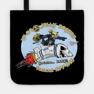 VF-84 Jolly Rogers Nose Art Tote