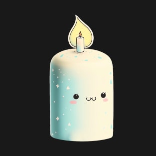 White Candle with a tiny candle T-Shirt