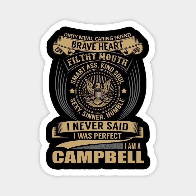 CAMPBELL Magnet by Nicolbar