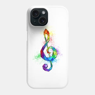 Rainbow Musical Key Phone Case