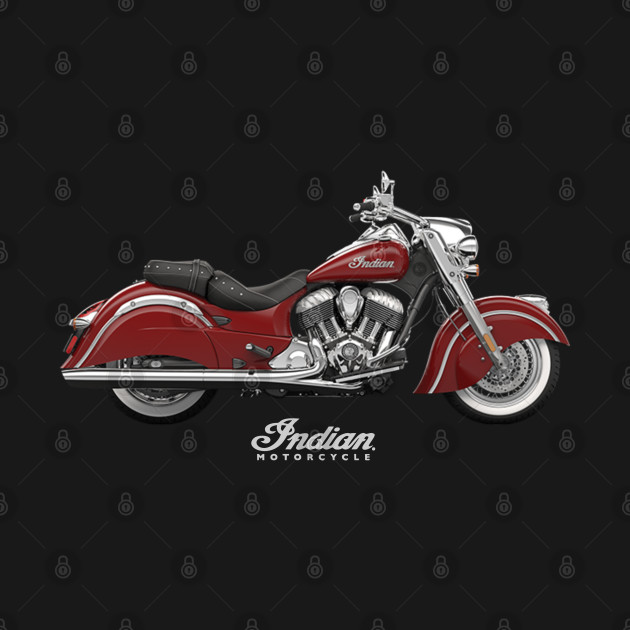 Indian Spirit Custom Motorcycle Racer biker vintage by Pannolinno