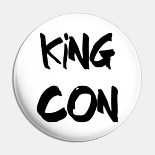 King Con (Black) Pin