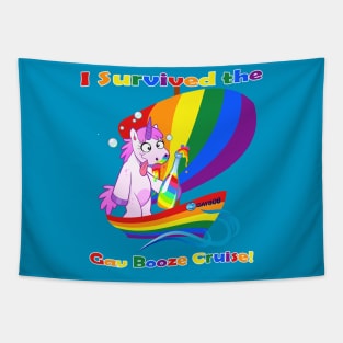 Gay Booze Cruise Tapestry