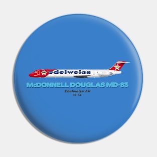 McDonnell Douglas MD-83 - Edelweiss Air Pin