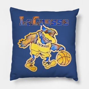 LaCrosse Catbirds Basketball Pillow