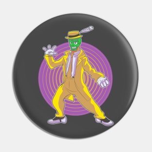 the mask vintage Pin