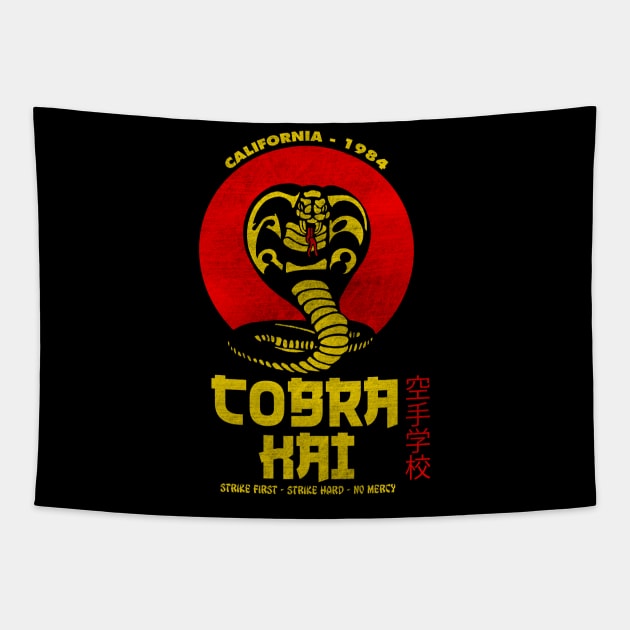 Cobra Kai Tapestry by Melonseta