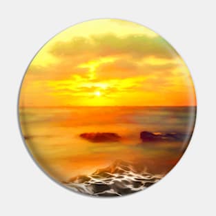 Sunset Beach Pin