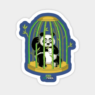 Save the panda Magnet