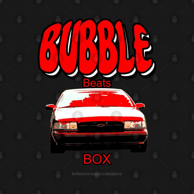 Impala Bubble Beats Box Red by Black Ice Design